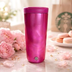 Starbucks 2021 Holiday Polar Pink Vacuum Insulated Stainless Steel Tumbler
